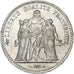 France, 5 Francs, Hercule, 1877, Bordeaux, Silver, AU(50-53), Gadoury:745a