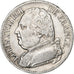 Frankrijk, 5 Francs, Louis XVIII, 1814, Limoges, Zilver, ZF, Gadoury:591