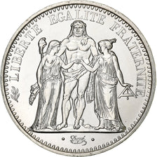 France, 10 Francs, Hercule, 1971, Paris, Silver, MS(64), KM:932