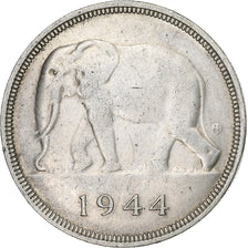 Congo belga, 50 Francs, 1944, Argento, BB, KM:27