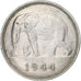 Congo belga, 50 Francs, 1944, Argento, BB, KM:27
