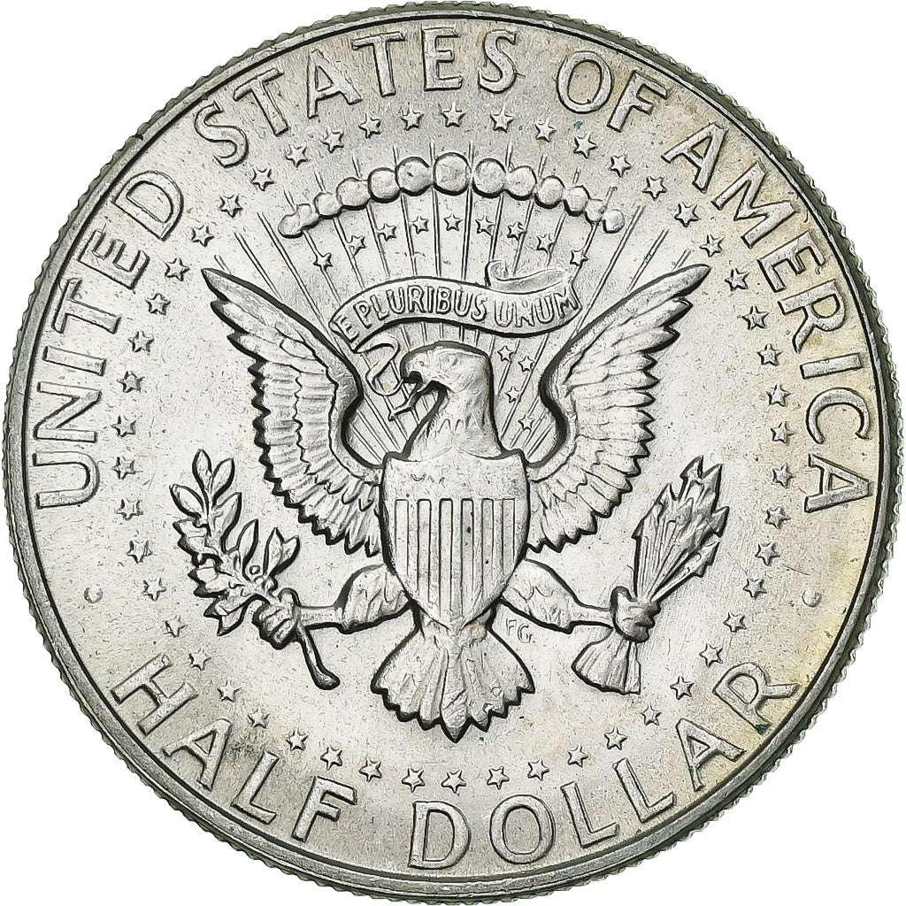United States, Half Dollar, Kennedy, 1967, Philadelphia, Silver, MS(63), KM:202a