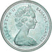 Bahamas, Elizabeth II, 50 Cents, 1970, Franklin Mint, Silver, MS(64), KM:7
