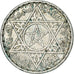 Morocco, Mohammed V, 100 Francs, 1953, Paris, Silver, AU(50-53), KM:52