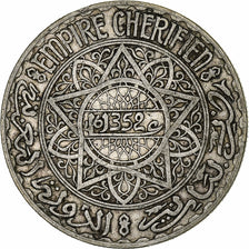 Morocco, Mohammed V, 20 Francs, AH 1352/1933, Paris, Silver, EF(40-45), KM:39