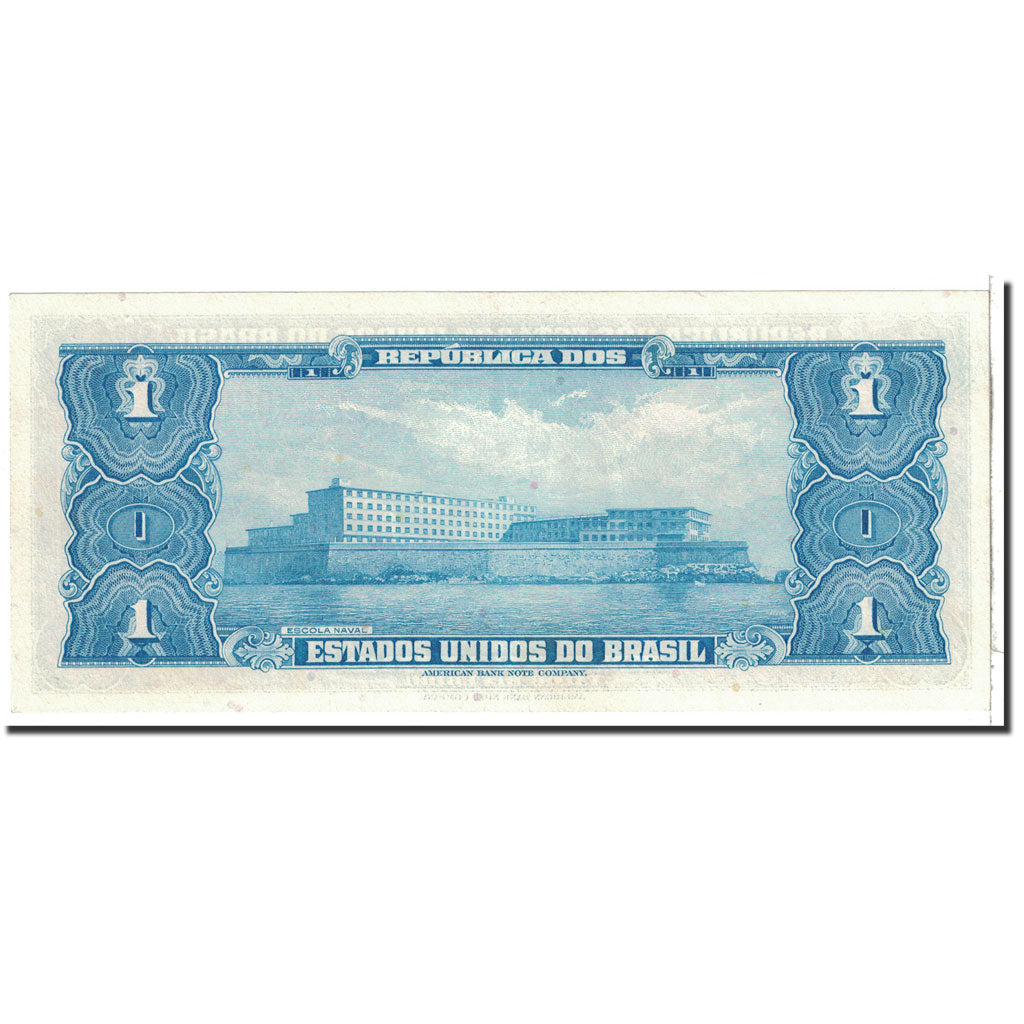 Banknote, Brazil, 1 Cruzeiro, 1954, Undated, KM:150d, UNC(65-70)