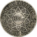 Maroc, Mohammed V, 5 Francs, AH 1352/1933, Paris, Argent, TB+