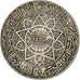 Marokko, Mohammed V, 5 Francs, AH 1352/1933, Paris, Zilver, ZF