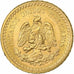 Mexico, 2-1/2 Pesos, 1945, Mexico City, Gold, MS(60-62), KM:463