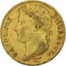 Francia, 20 Francs, Napoléon I, 1815, Paris, Cent Jours, Oro, BC+