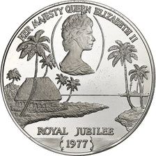 Samoa, Tala, 1977, Proof, Prata, MS(65-70), KM:24a