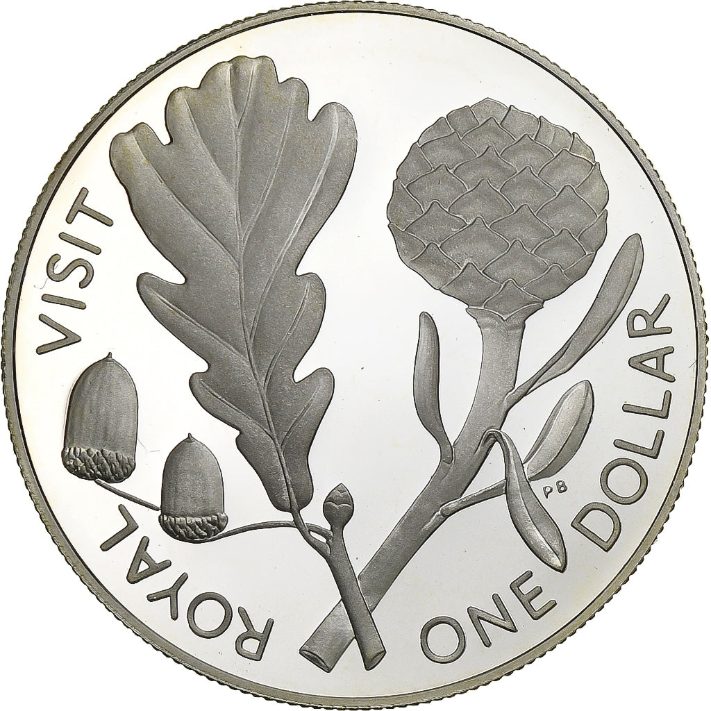 Nuova Zelanda, Elizabeth II, Dollar, 1981, FS, Argento, FDC, KM:50a