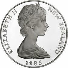Neuseeland, Elizabeth II, Dollar, 1985, PP, Silber, STGL, KM:55a