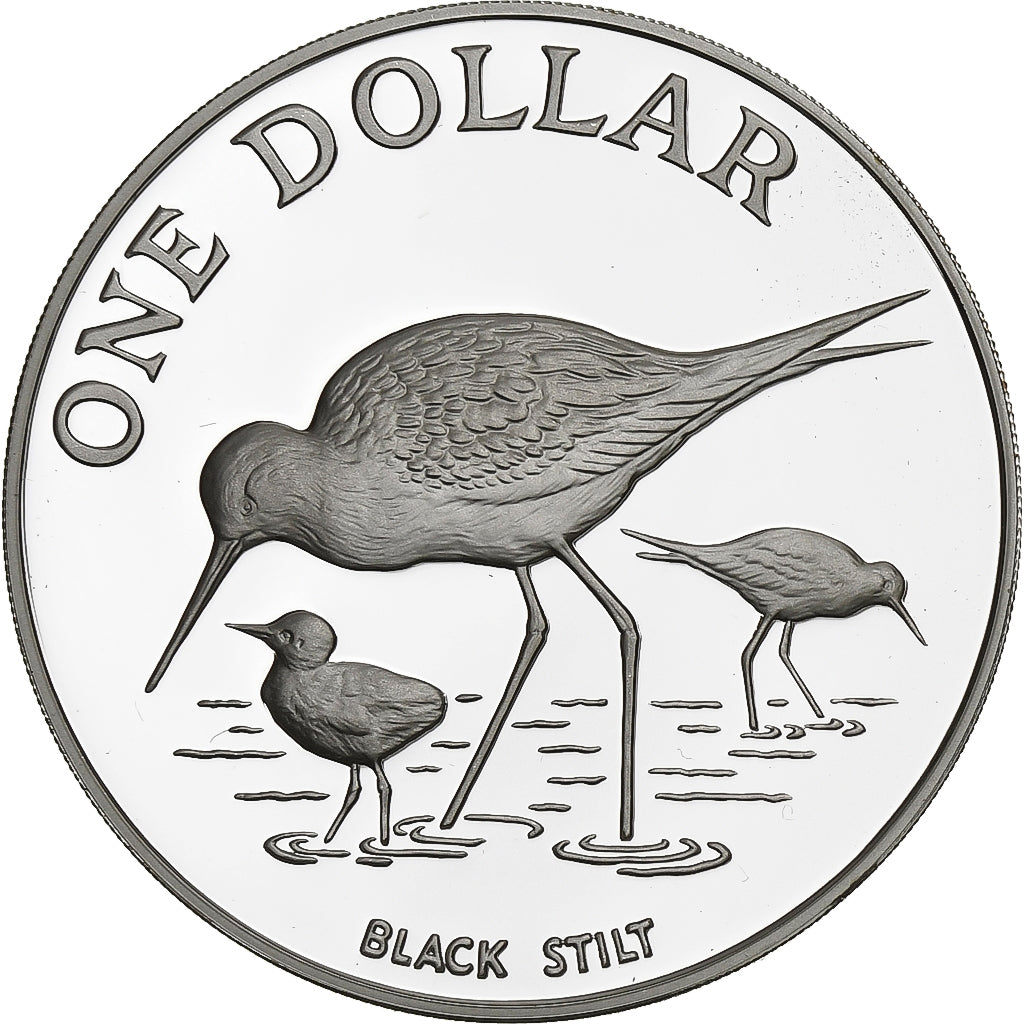 Neuseeland, Elizabeth II, Dollar, 1985, PP, Silber, STGL, KM:55a