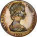 Cook Islands, Elizabeth II, 2 Dollars, 20th Anniversary - Coronation, 1973