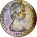 Cook Islands, Elizabeth II, 2 Dollars, 20th Anniversary - Coronation, 1973