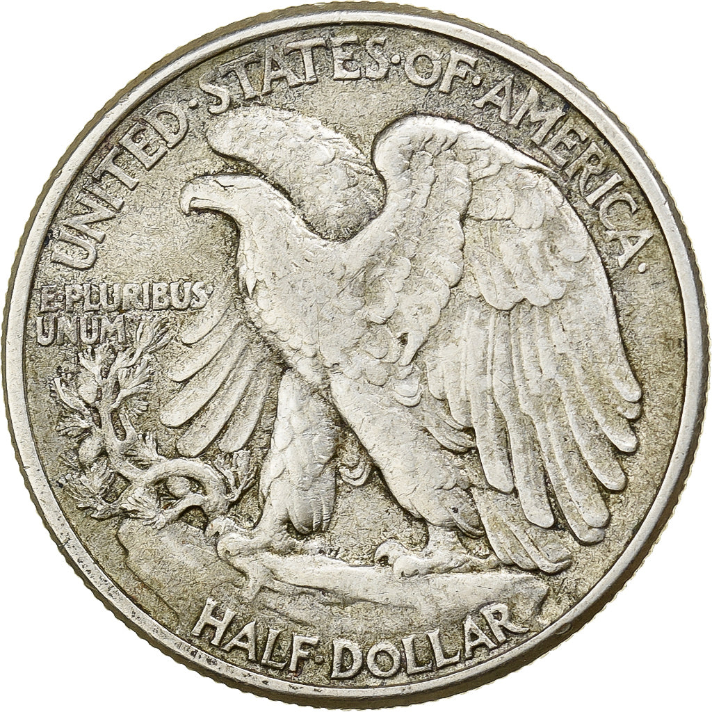 United States, Half Dollar, Walking Liberty, 1941, Philadelphia, Silver