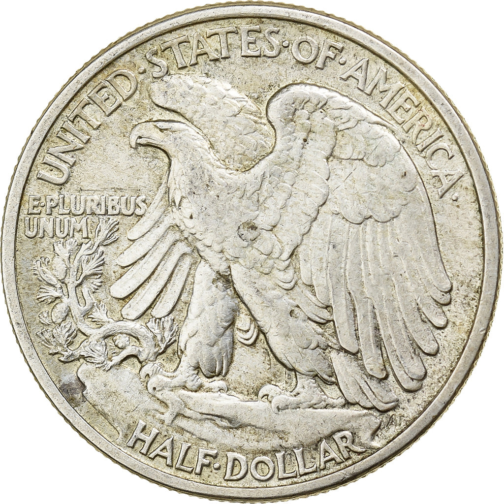 Stati Uniti, Half Dollar, Walking Liberty, 1942, Philadelphia, Argento, BB