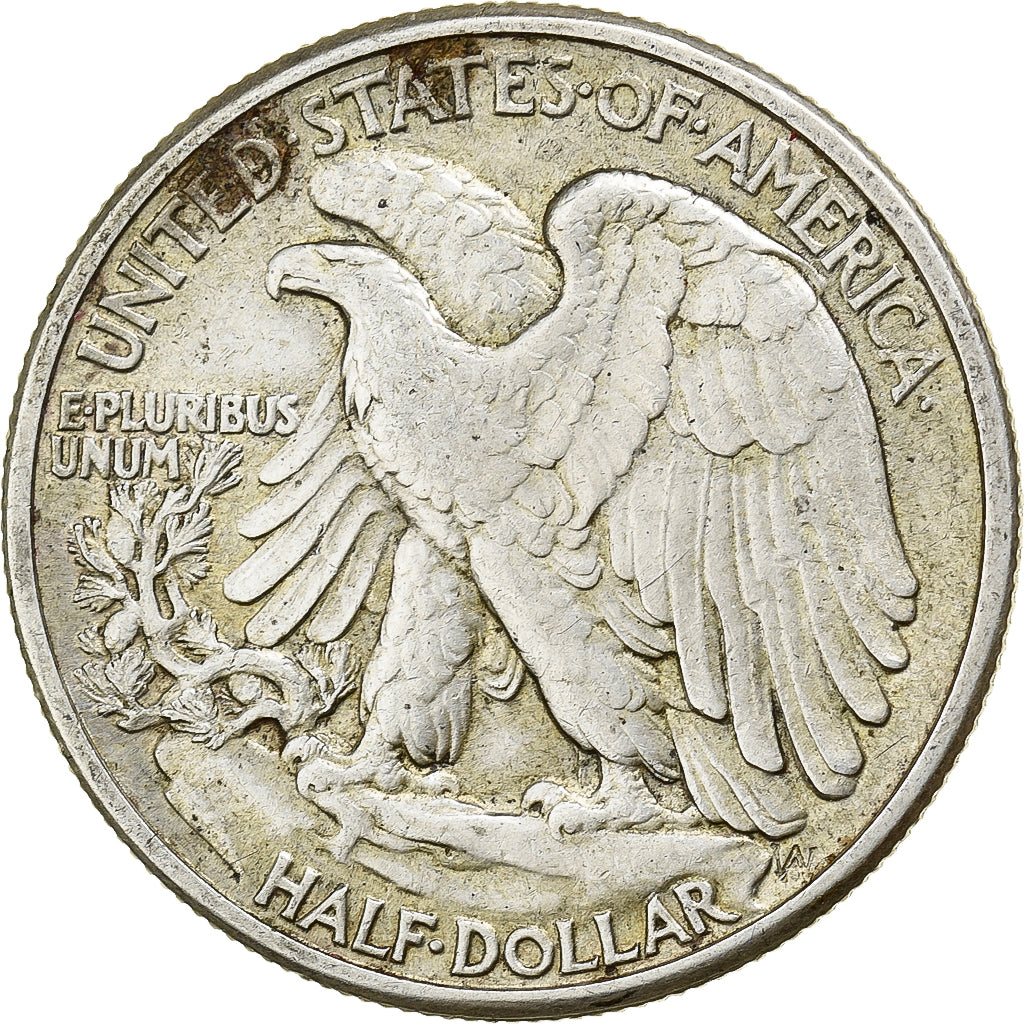 Vereinigte Staaten, Half Dollar, Walking Liberty, 1942, Philadelphia, Silber