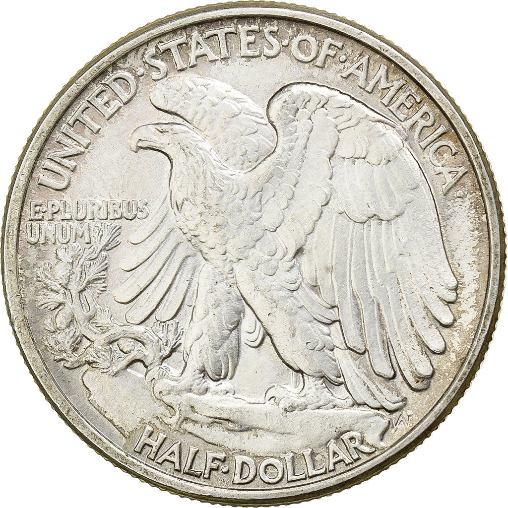 United States, Half Dollar, Walking Liberty, 1942, Philadelphia, Silver