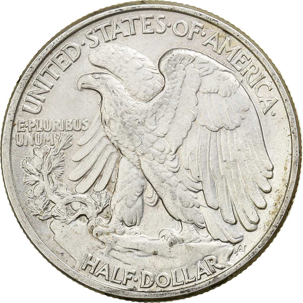 Stati Uniti, Half Dollar, Walking Liberty, 1942, Philadelphia, Argento, BB