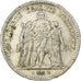 France, 5 Francs, Hercule, 1849, Paris, Argent, TTB, Gadoury:683, KM:756.1