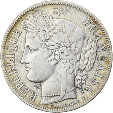 Francia, 5 Francs, Cérès, 1849, Paris, Argento, MB+, Gadoury:719, KM:761.1