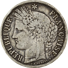 Francia, 5 Francs, Cérès, 1850, Paris, Argento, MB, Gadoury:719, KM:761.1