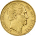 Belgium, Leopold I, 20 Francs, 1865, Brussels, Gold, AU(50-53), KM:23