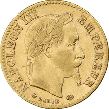 France, 10 Francs, Napoléon III, 1868, Paris, Or, TTB+, Gadoury:1015, KM:800.1