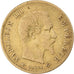 Francia, 5 Francs, Napoléon III, 1857, Paris, Oro, MB+, Gadoury:1001, KM:787.1