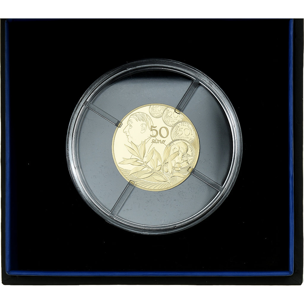 France, 50 Euro, semeuse, nouveau franc, 1/4 Oz, 2020, Paris, Gold, MS(65-70)