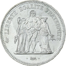 France, 50 Francs, Hercule, 1974, Hybrid issue, Silver, AU(55-58), Gadoury:882a