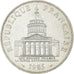 Francja, 100 Francs, Panthéon, 1985, Paris, Srebro, AU(50-53), Gadoury:898