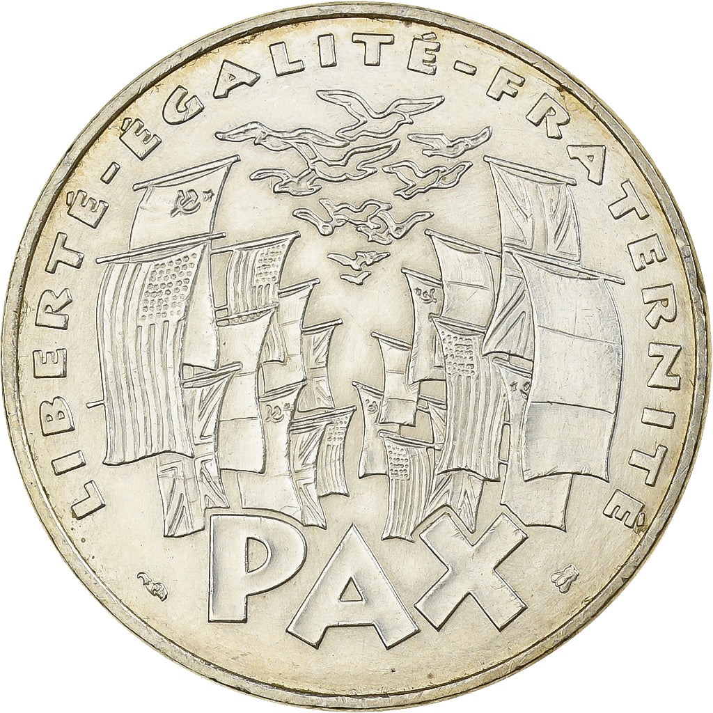France, 100 Francs, 8 mai 1945, 1995, Paris, Silver, AU(50-53), Gadoury:952
