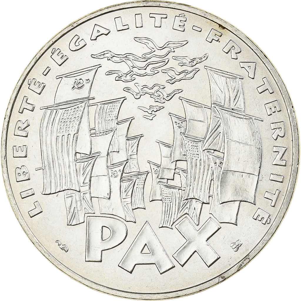 France, 100 Francs, 8 mai 1945, 1995, Paris, Silver, MS(60-62), Gadoury:952