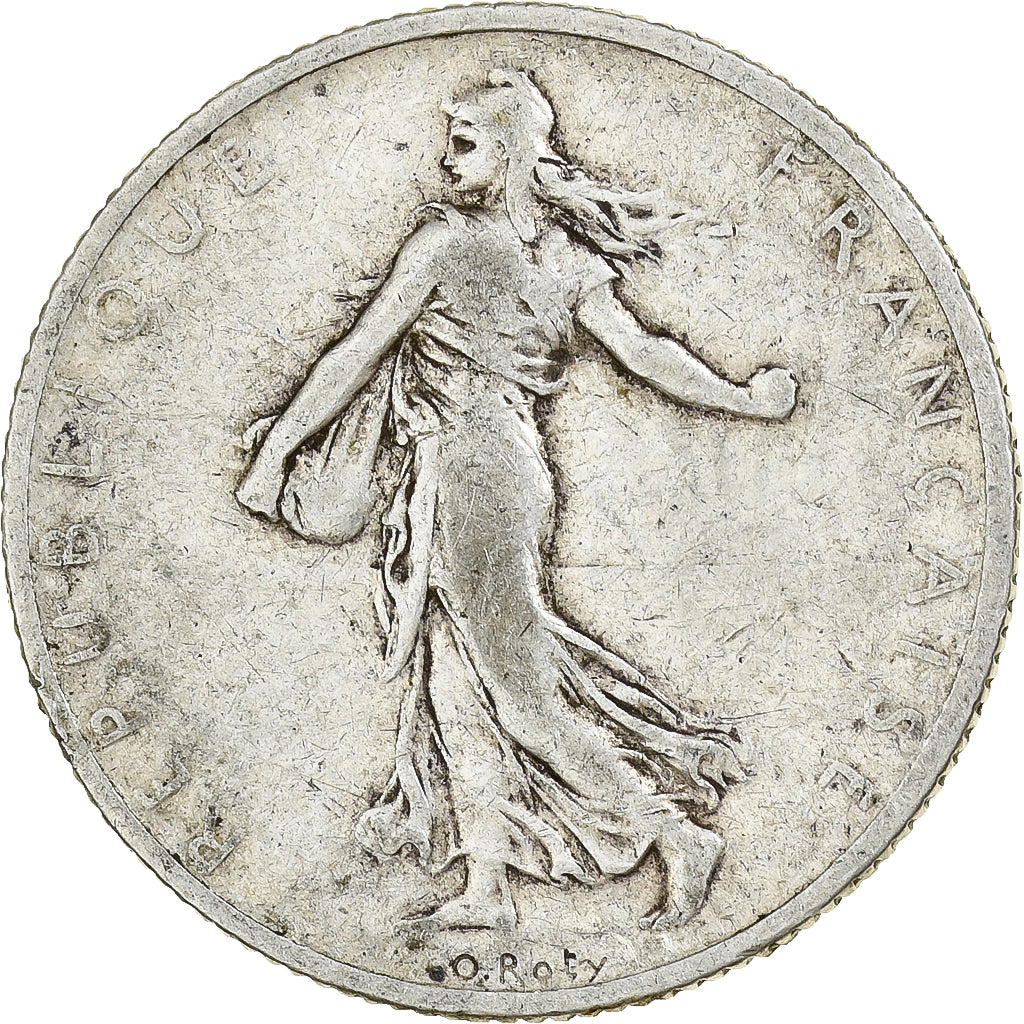 Frankrijk, 2 Francs, Semeuse, 1900, Paris, Zilver, FR, KM:845.1
