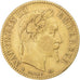 Frankreich, 10 Francs, Napoléon III, 1863, Strasbourg, Gold, S+, Gadoury:1015