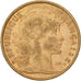 Francja, 10 Francs, Marianne Coq, 1905, Paris, Złoto, EF(40-45), KM:846