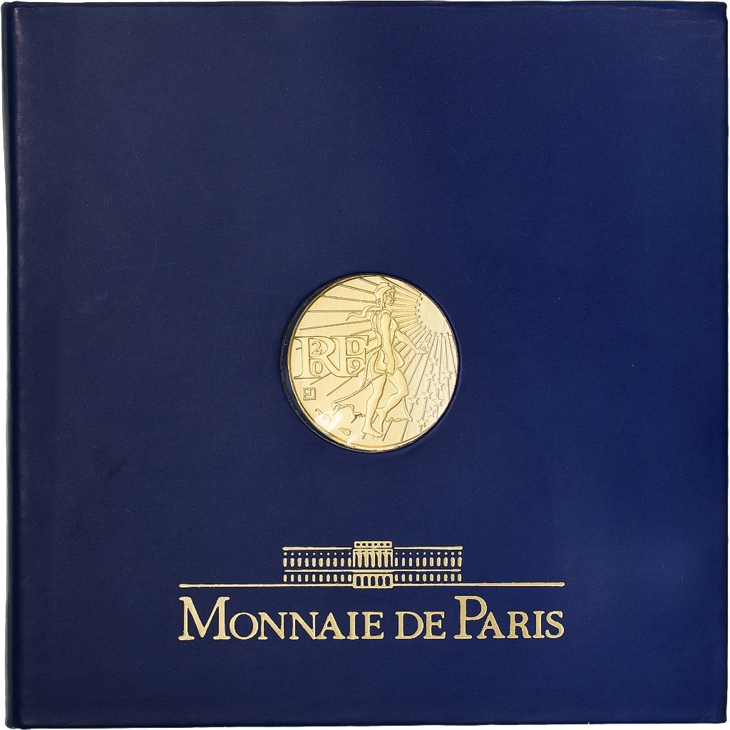 França, 100 Euro, Semeuse, 2009, MDP, Dourado, MS(65-70)