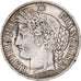 França, 5 Francs, Cérès, 1870, Paris, Prata, VF(30-35), Gadoury:742, KM:818.1