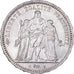 Francia, 5 Francs, Hercule, 1873, Paris, Plata, MBC+, Gadoury:745a, Le