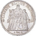 France, 5 Francs, Hercule, 1873, Paris, Silver, MS(60-62), Gadoury:745a, Le