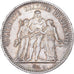 França, 5 Francs, Hercule, 1873, Paris, Prata, MS(60-62), Gadoury:745a, Le
