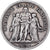 Francia, 5 Francs, Hercule, 1849, Strasbourg, Plata, BC+, Gadoury:683, KM:756.2