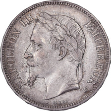 Frankreich, 5 Francs, Napoléon III, 1868, Strasbourg, Silber, SS, Gadoury:739