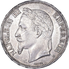 Francia, 5 Francs, Napoléon III, 1870, Strasbourg, Argento, BB, Gadoury:739