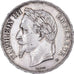 France, 5 Francs, Napoléon III, 1870, Strasbourg, Silver, EF(40-45)