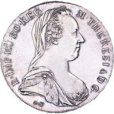 Austria, Maria Theresa, Thaler, 1780, Vienna, Restrike, Silver, MS(60-62)