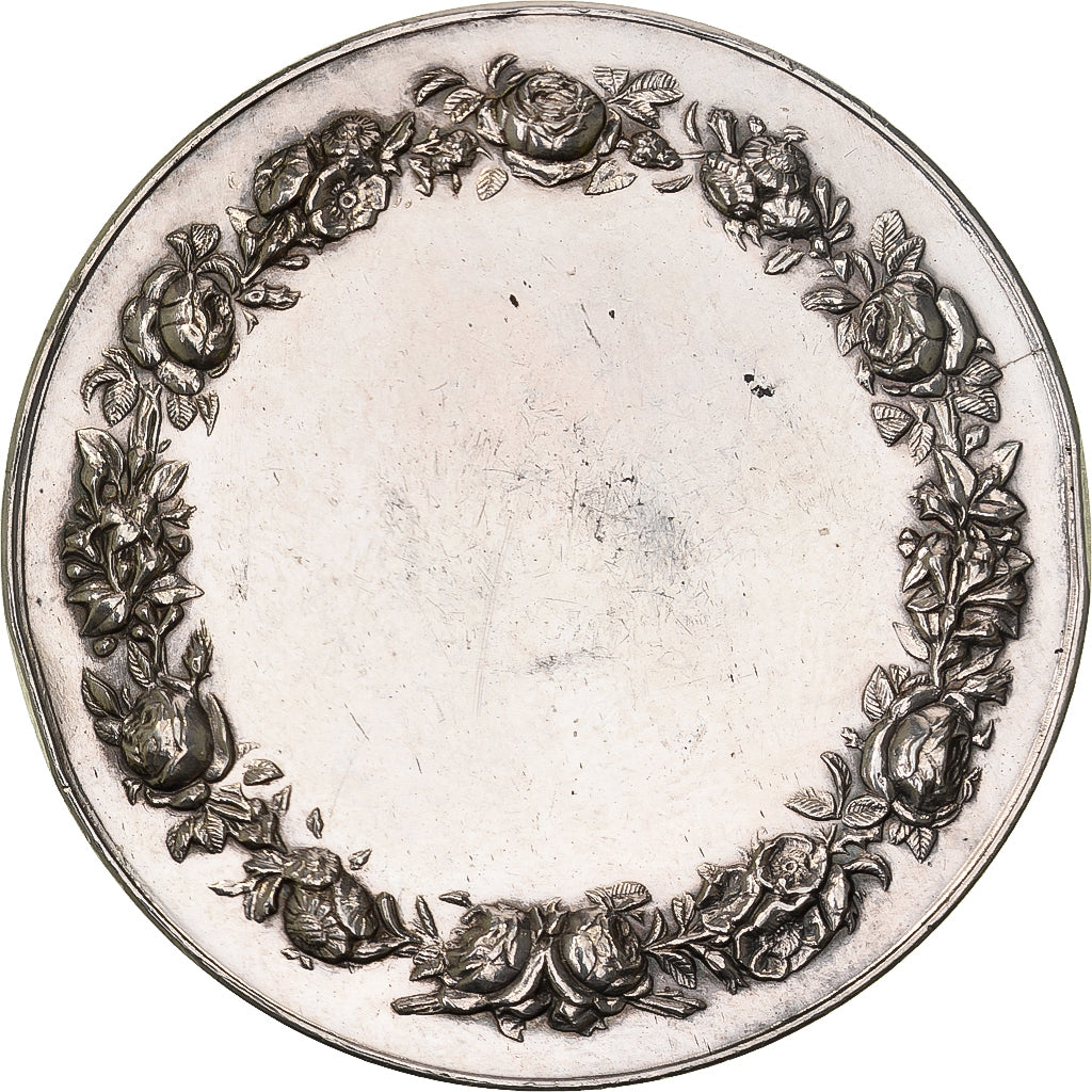 France, Medal, Médaille de mariage, 1885, Silver, Petit, MS(60-62)